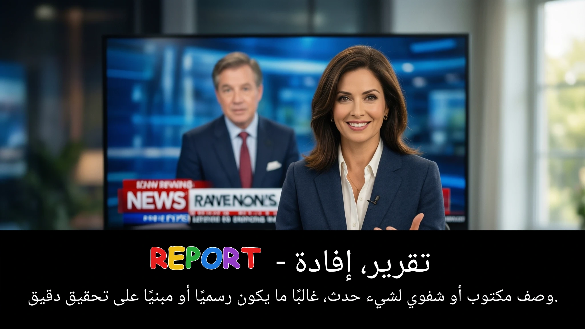 Arabic Illustration for report